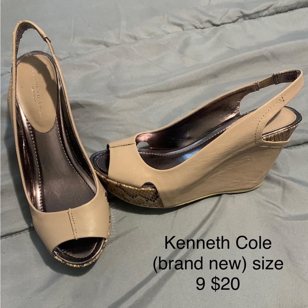 Tan wedges